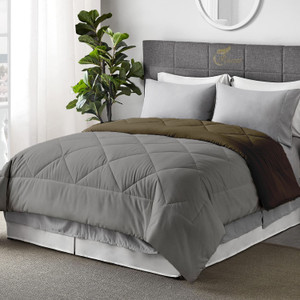 razzai solid king ac blanket for  ac room microfiber beige silver