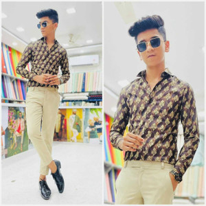 rbb cotton blend solid shirt  trouser fabric