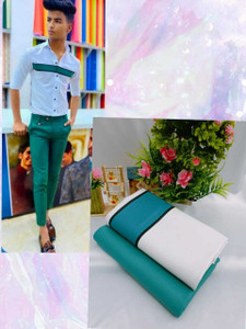 rbb cotton blend solid shirt  trouser fabric