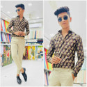 Rbb Cotton Blend Solid Shirt & Trouser Fabric