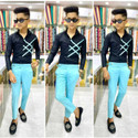 Rbb Cotton Blend Solid Shirt & Trouser Fabric