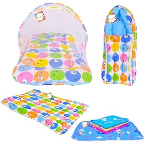 baby bed new born baby bedding set  baby carry bag  carry bag  baby bed  mattress mosquito net  oil massage sheets 0-6 months 4pcs set