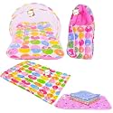 Baby Bed New Born Baby Bedding Set | Baby Carry Bag | Carry Bag | Baby Bed | Mattress |Mosquito Net | Oil Massage Sheets (0-6 Months) (4PCS Set)