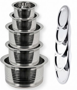 rbgiit cookware set stainless steel 10 - piece