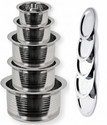 RBGIIT Cookware Set (Stainless Steel, 10 - Piece)