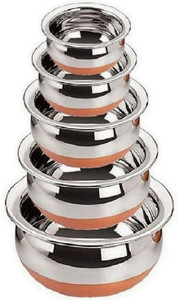 rbgiit cookware set stainless steel 5 - piece