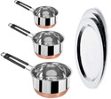 RBGIIT Cookware Set (Stainless Steel, 6 - Piece)