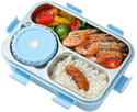 RBGIIT Eco-Friendly Lunch Box with Freezer-Safe and Dishwasher-Safe Design 1 Containers Stainless Steel Office Lunch Box