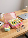 RBGIIT Food Storage Bento Box with Leakproof Lid and BPA-Free Materials 1 Containers Stainless Steel Office Lunch Box