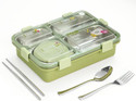 RBGIIT Happiness Bento 4 Section Stainless Steel