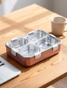 RBGIIT Lunch Box Stainless Steel Vaccum 4 Containers Stainless Steel Office Lunch Box (1000 ml)