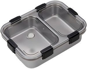 rbgiit stainless steel lunch box with lid cutlery inside heating  water insulation k8 2 containers stainless steel office lunch box 350 ml