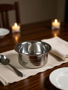 rbgiit steel bottom kitchen serving cooking bowl biryani rice handipotpatila cookware set