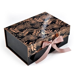 rbs - cardboard gift box 23 x 16 x 10cm gift boxes for packaging 1 pack decorative gift packing box multipurpose gift hampers holds upto 5 kg floral fantasy