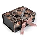 RBS® - Cardboard Gift Box 23 x 16 x 10cm Gift Boxes for Packaging (1 Pack) Decorative Gift Packing Box Multipurpose Gift Hampers holds upto 5 kg (Giant Poppies)