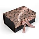 RBS® - Cardboard Gift Box Empty (23 x 16 x 10cm) Gift Boxes for Packaging (1 Pack) Decorative Gift Packing Box Multipurpose Gift Hampers holds upto 5 kg (Daisies)