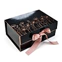 RBS® - Gift Box for Packing 23 x 16 x 10 cm Empty Hamper Boxes for Gift Empty Rigid (1 Pack) Gift Packing Box for Hamper Gifting Boxes for Multipurpose Packaging holds upto 5 kg (Pink Poppies)