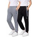RBX Boys' Sweatpants - Active Tricot Joggers Warm-Up Track Pants (2 Pack)