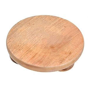 rby ruby s wooden chakla roti maker rolling board 9 inch white made in india brown