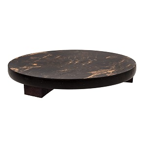rby wooden chakla roti maker rolling board 9 inch white made in india dark brown