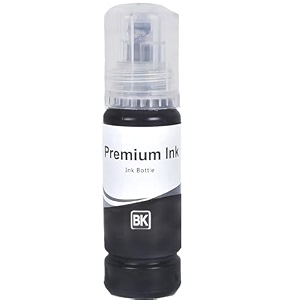 rc print 003001 compatible ink for epson l3100 l3110 l3150 l5190 l1110 l4150 l6170 l4160 l6190 l6160 pack of 1 black 70ml