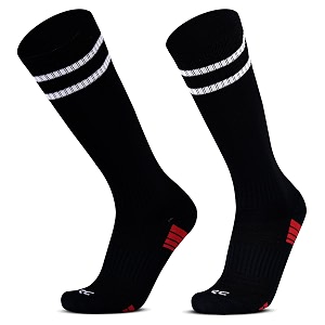 rc royal class football socks -knee high unisex cushioned sole hi-performance soft amp breathableventilatedmoisture wickinganti-odourfootballsoccer socks for kids to adults-pack of 1 pair