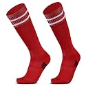 RC. ROYAL CLASS Football Socks -Knee High Unisex, Cushioned Sole, Hi-Performance, Soft &amp; Breathable,Ventilated,Moisture Wicking,Anti-Odour,Football/Soccer Socks For Kids to Adults-Pack of 1 Pair