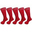 RC. ROYAL CLASS RED PLAIN COTTON SOCKS