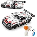 RC White Lebroghini Building Blocks Sports Racing Car 1:16