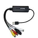 RCA AV &amp; S-Video to USB Video Capture Converter - For CCTV Capture, Security Camera Record, Game Recording