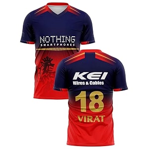 Rccbb Jersey 2026 New Virat 18