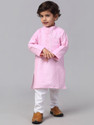 RCENSA Boys Self Design Straight Kurta