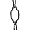RCH Hardware CH-S57-30-GUN-3 Steel Chandelier Chain, Gunmetal (3 Feet)