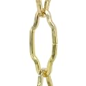 RCH Hardware CH-S57-33-CG-3 Steel Chandelier Chain, Champagne Gold (3 Feet)
