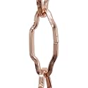 RCH Hardware CH-S57-33-CO-3 Steel Chandelier Chain, Copper (3 Feet)