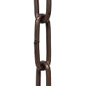 RCH Hardware CH-S59-04-AC-10 Steel Chandelier Chain, Antique Copper (10 Feet)