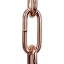 RCH Hardware CH-S59-06-CO-10 Steel Chandelier Chain, Copper (10 Feet)