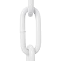 RCH Hardware CH-S59-06-WHT-10 Steel Chandelier Chain, White (10 Feet)