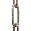 RCH Hardware CH-S59-395-BN-3 Steel Chandelier Chain 7 Gauge, Brushed Nickel (3 Feet)