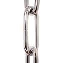 RCH Hardware CH-S59-395-PC-3 Steel Fixture Chain, Polished Chrome (3FT)