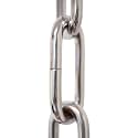 RCH Hardware CH-S59-496-PC-10 Steel Fixture Chain, Polished Chrome (10FT)
