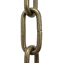 RCH Hardware CH-ST59-U58-AB-10 Steel Chandelier Chain, Antique Brass (10 Feet)