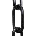 RCH Hardware CH-ST59-U58-BLK-3 Steel Chandelier Chain, Black (3 Feet)