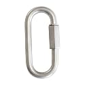 RCH Hardware QL-BR01-88 Brass Quicklink, 1 Gauge, Satin Nickel (2 Pack)
