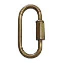RCH Hardware QL-BR01-50 Brass Quicklink, 7 Gauge, Antique Brass (2 Pack)