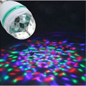 rci Rotating 360 Degree Bulb Magic Disco LED Crystal Light Smart Bulb