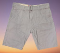 RCS Solid Men Grey Chino Shorts