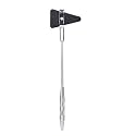 RCSP Reflex Hammer Neurological Knee Diagnostic Taylor Percussion Hammer Tool Kit Medical Ergonomic Triangular Hammer Brass Chrome-Plated Silver Pack of 1