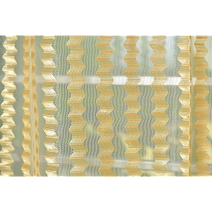 rdk premium fancy sparkling beautiful sheer striped string hanging color polyester tissue net pattern eyelet curtain golden long door-10 feet-1 pcs