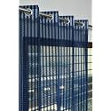 RDK Premium Fancy Sparkling Beautiful Sheer Striped String Hanging Color Polyester Tissue net Pattern Eyelet Curtain (Blue, Door-8 feet)-1 pcs